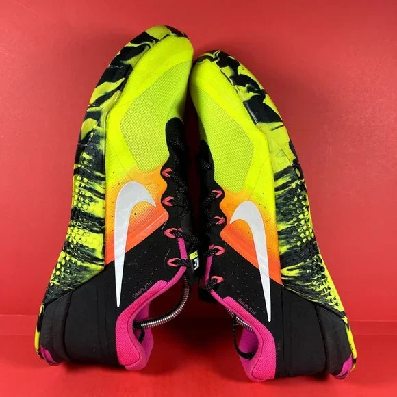 Nike Metcon 2 MultiColor Volt Running Trainers Shoes 819899-701 Men's Size 11.5 - Picture 8 of 12
